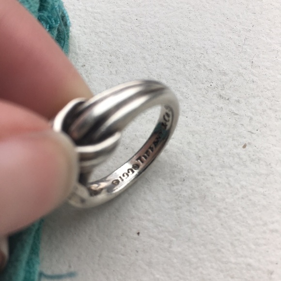 [Tiffany & Co.] X Ring - Picture 4 of 7